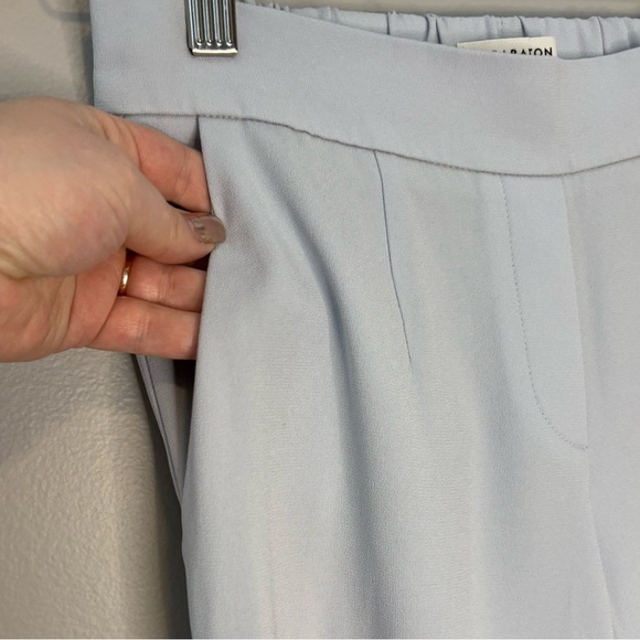 Babaton Conan Atelier Cropped Dress pants in light blue size 0 - Picture 8 of 9